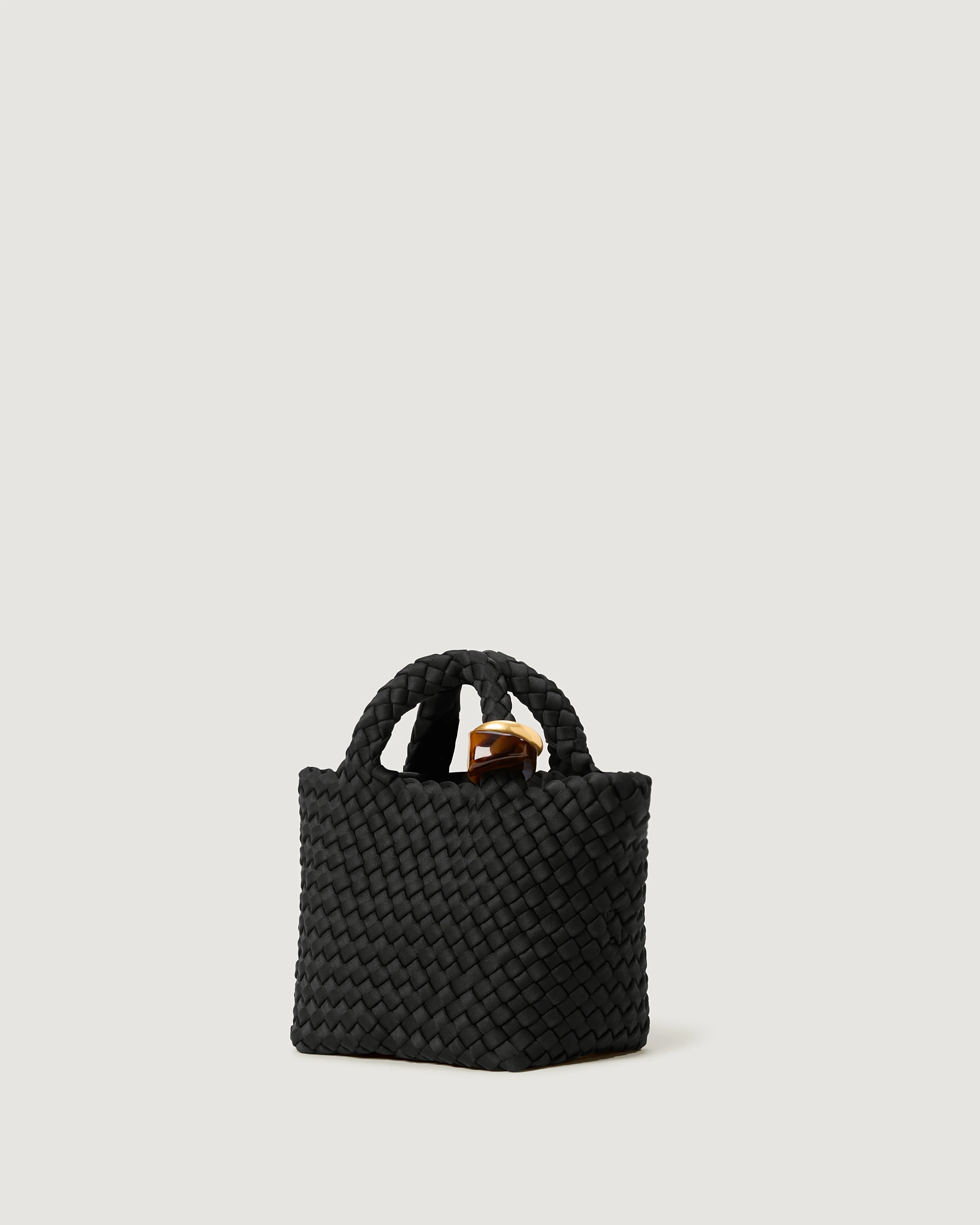 St. Barths Petit Tote Beads | Onyx - Image 4